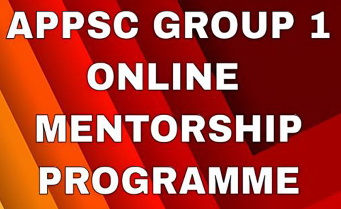 GROUP 1 Personal mentorship programme by Experts